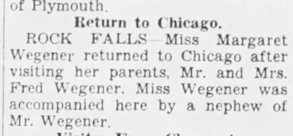 Clipping from Globe-Gazette